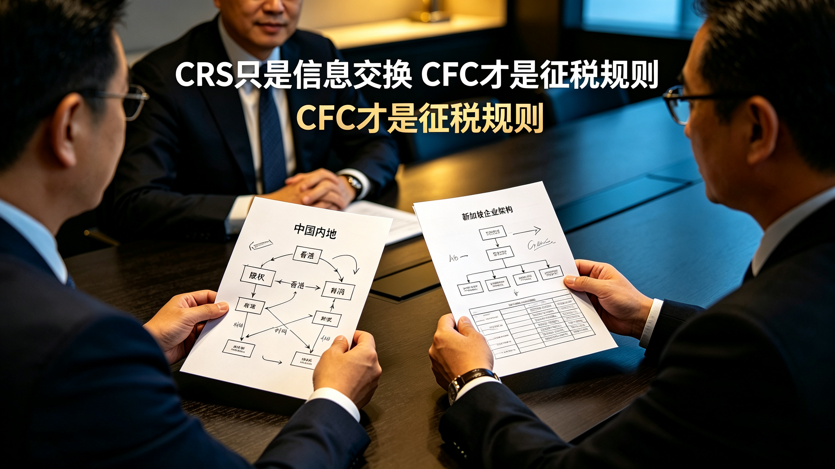 CFC 受控外国企业：比 CRS 更致命的离岸架构税务风险